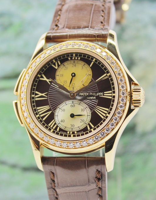(image for) Patek Philippe 18K Rose Gold Calatrava Travel Time / 4934R
